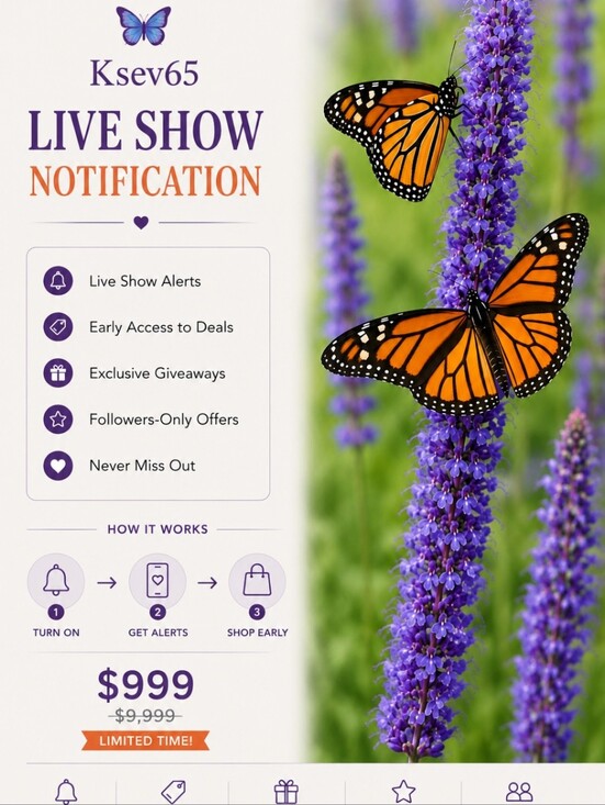 Other - 🦋 Ksev65 Live Show Notification